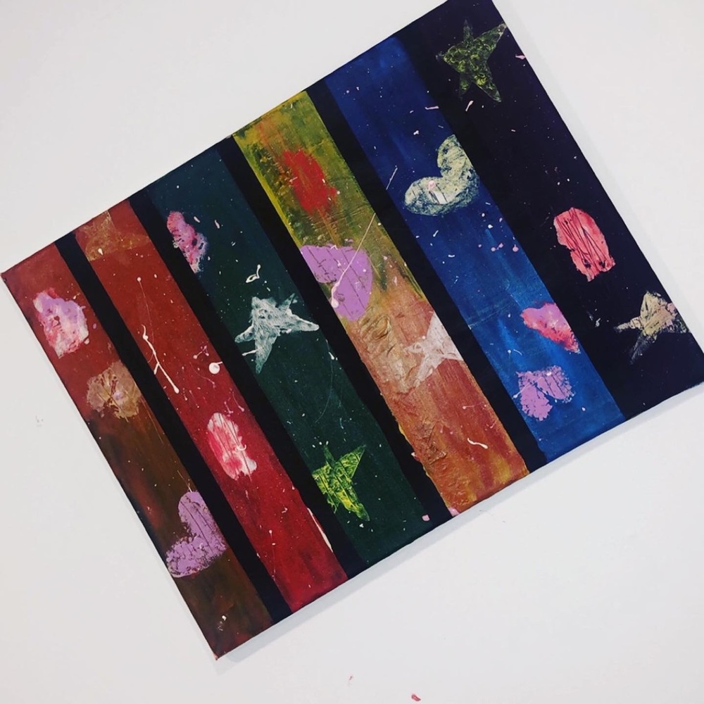 Canvas painting